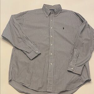 Ralph Lauren Men's Striped Button-Down Shirt L